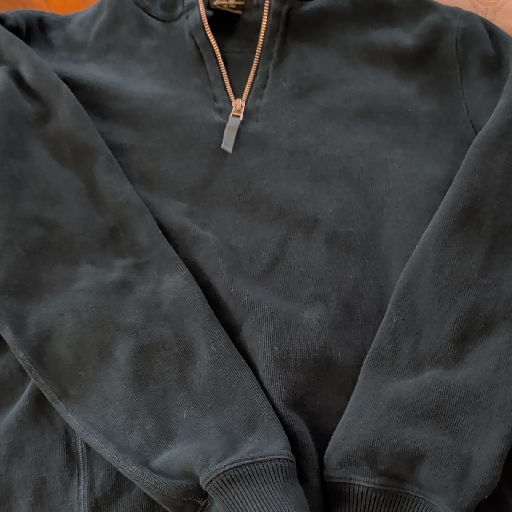 Eddie Bauer Dark Green Crew Neck Sweater